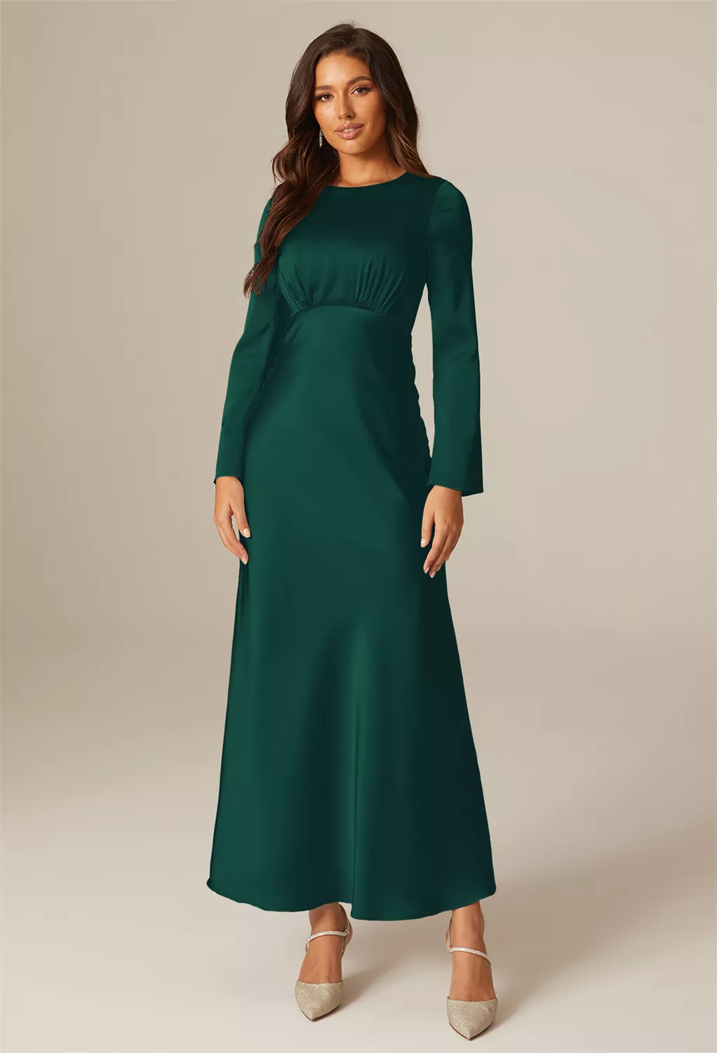 AW Ginevra Hunter Green  Bridesmaid Dresses